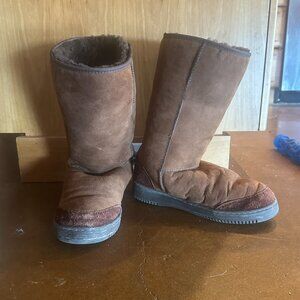 Vintage Chocolate Brown Kiwi Gear From New Zealand (size 8 NZ)